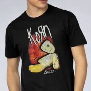 Playera de Korn - Álbum Issues - Color Negro